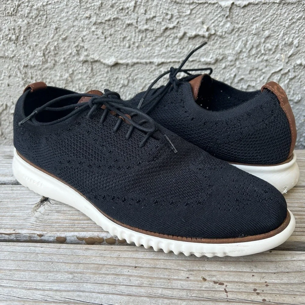 Cole Haan Shoes Men Size 13 2.Zerogrand Stitchlite Wingtip Dress